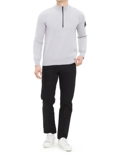 1/4 Zip Through Sweater