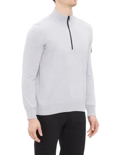 1/4 Zip Through Sweater