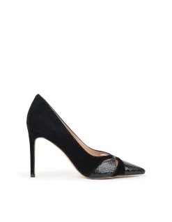 ABIGAIL100 COMBINATION STILETTO PUMP