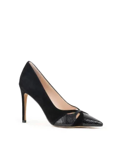 ABIGAIL100 COMBINATION STILETTO PUMP