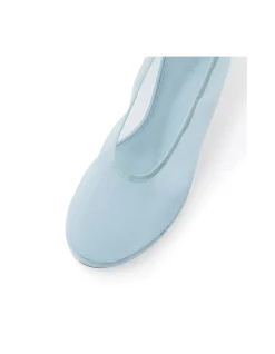 ABRIGHT PALE BLUE MESH HEELS