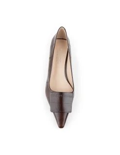 ADELE40 PUMP WITH SQUARE ORNAMENT