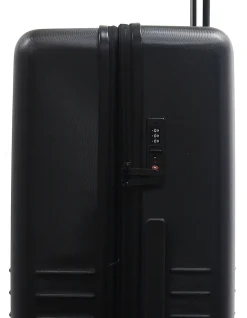 Adventure 80cm Expandable Extra Large Suitcase Black
