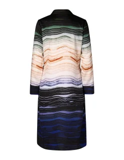 AFTERNOON SHADOWS MIDI SHIRTDRESS