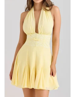 AILANI MINI HALTER DRESS