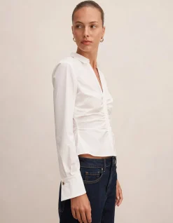 AINSLEY GATHERED SHIRT