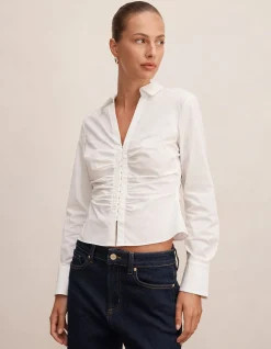 AINSLEY GATHERED SHIRT