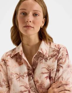 AIRLIE PALM PLAYSUIT