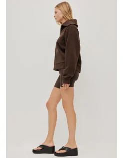 Aje Athletica Ribbed Quarter Zip Jumper