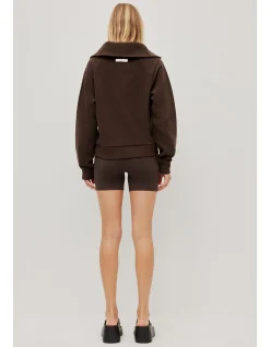 Aje Athletica Ribbed Quarter Zip Jumper