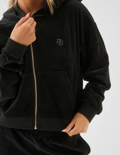 Aj Velour Hoodie