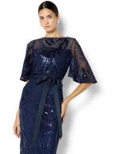 ALAINE EMBROIDERED GOWN