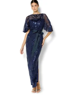 ALAINE EMBROIDERED GOWN