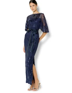 ALAINE EMBROIDERED GOWN