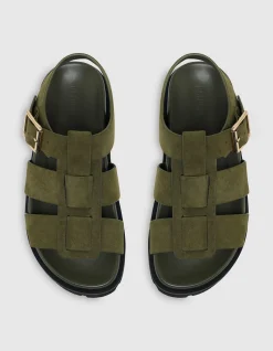 ALAYNA LEATHER SANDAL