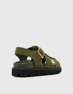 ALAYNA LEATHER SANDAL