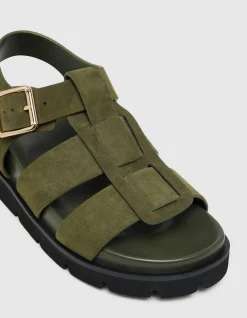 ALAYNA LEATHER SANDAL