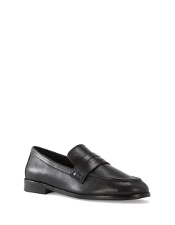 Alexandra Black Leather Loafer