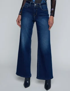 ALICENT HIGH RISE WIDE LEG JEANS