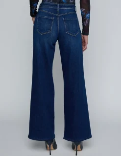 ALICENT HIGH RISE WIDE LEG JEANS