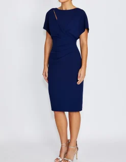 ALINA NAVY DRESS