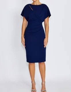 ALINA NAVY DRESS