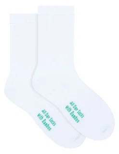 All Day Bamboo Cushioned Crew Socks 2 Pack