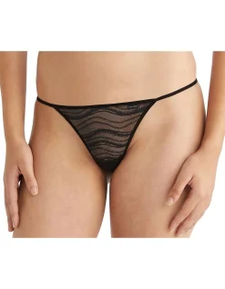 ALLOVER LACE STRING THONG