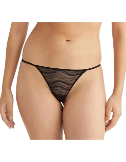 ALLOVER LACE STRING THONG