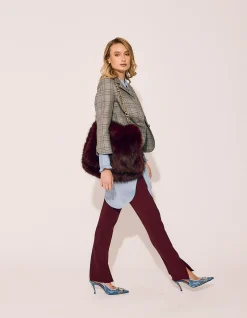 ALLY PANT IN WINE