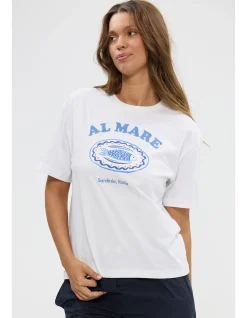 Al Mare Sardinia Print Cotton T Shirt