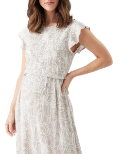 ALONA NURSING DRESS