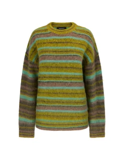 ALPACA STRIPE SWEATER