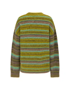 ALPACA STRIPE SWEATER