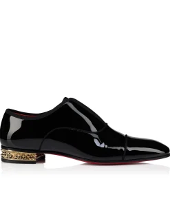 ALPHAMALE ROCKS FLAT LEATHER BLACK