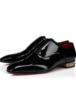 ALPHAMALE ROCKS FLAT LEATHER BLACK