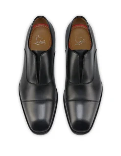 ALPHA MALE II FLAT LEATHER BLACK