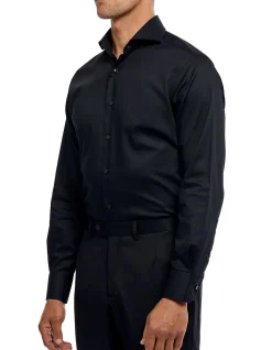 ALTON - BLACK BUSINESS SHIRT