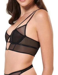 Alya Sheer Longline Underwire Bra