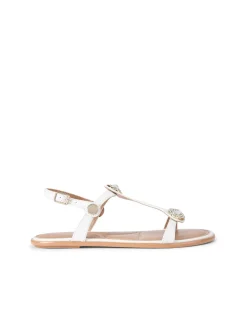 Amalia Leather Heeled Sandal