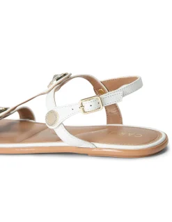 Amalia Leather Heeled Sandal