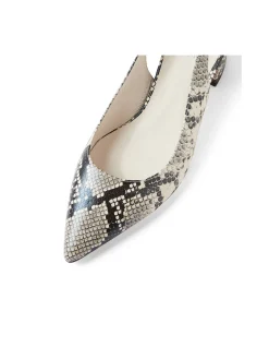 AMALI BLACK BEIGE SNAKE