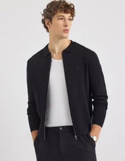 AMAR FULL ZIP KNITWEAR JACKET
