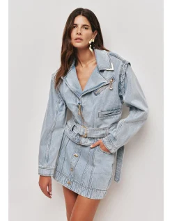 Amie Denim Mini Skirt