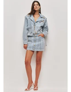 Amie Denim Mini Skirt