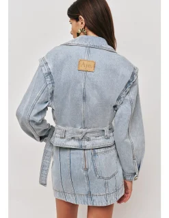 Amie Denim Mini Skirt
