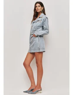 Amie Denim Mini Skirt