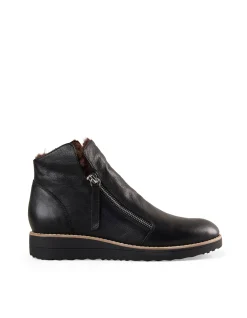 Anais Double Zip Boot - Black