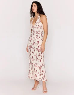 Anaise Halter Maxi Dress
