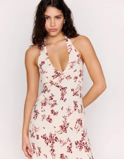Anaise Halter Maxi Dress